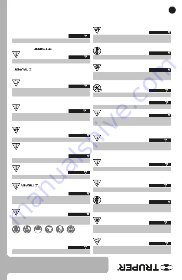 Truper 19368 Manual Download Page 17