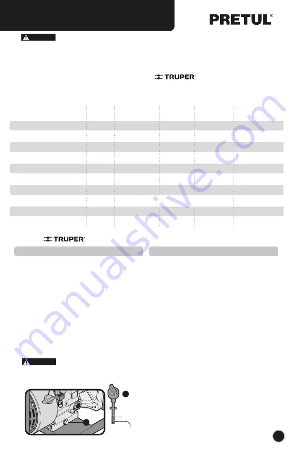 Truper 28029 Manual Download Page 11