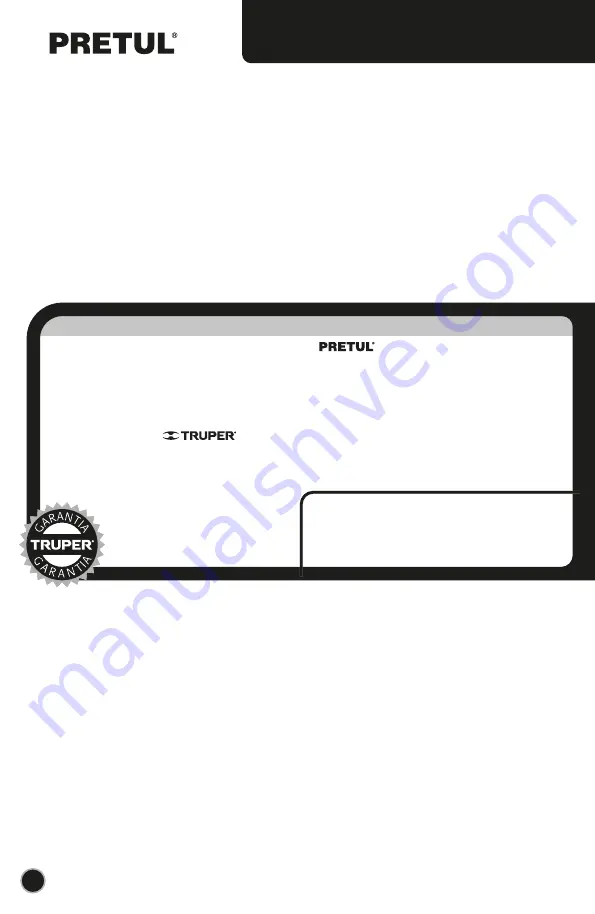 Truper 28029 Manual Download Page 32