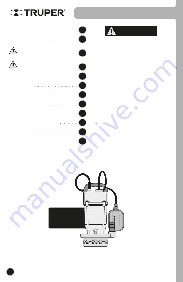 Truper BOS-1/2LPX Manual Download Page 2