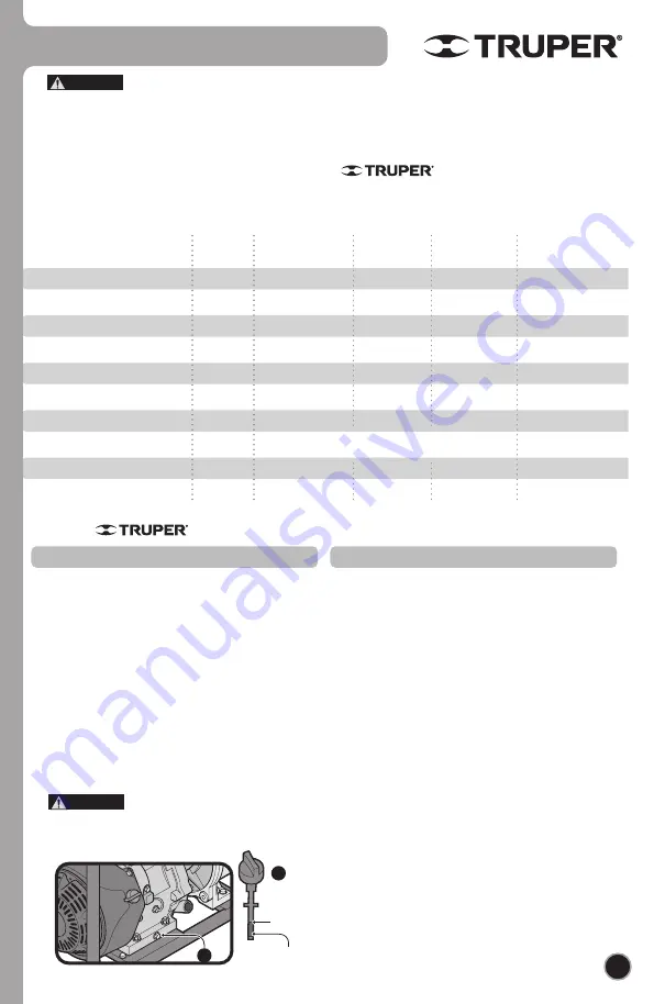 Truper MOTB-2 Manual Download Page 27