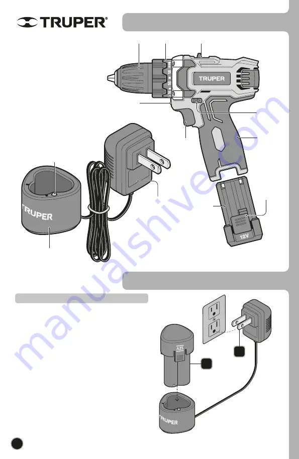 Truper ROTI-12AC Manual Download Page 6