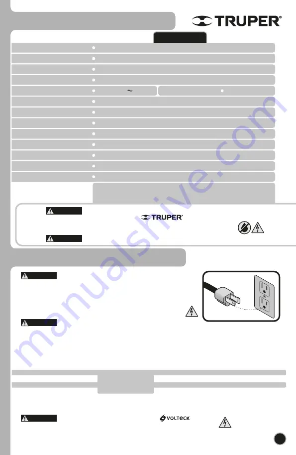 Truper SINCO-10X2 Manual Download Page 19