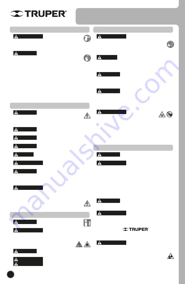 Truper SOT-145G Manual Download Page 6