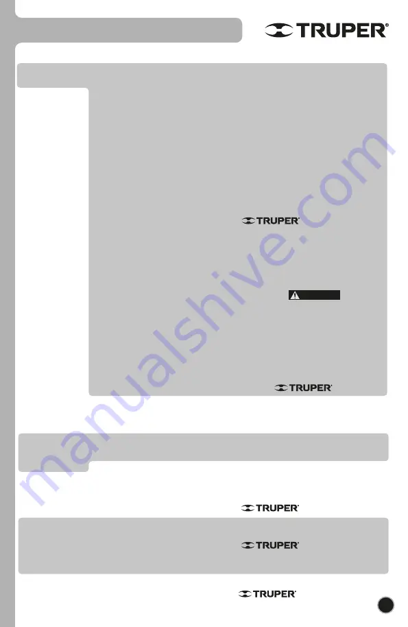 Truper SOT-145G Manual Download Page 15