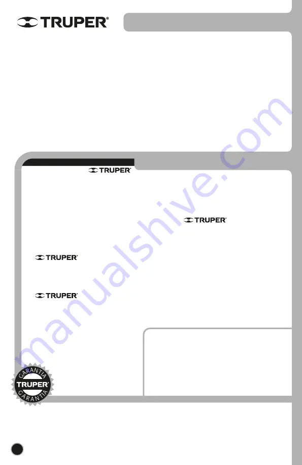 Truper TALI-12AC Manual Download Page 12