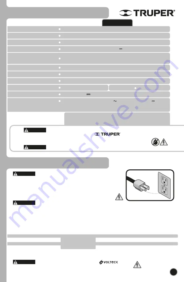 Truper TALI-12AC Скачать руководство пользователя страница 15
