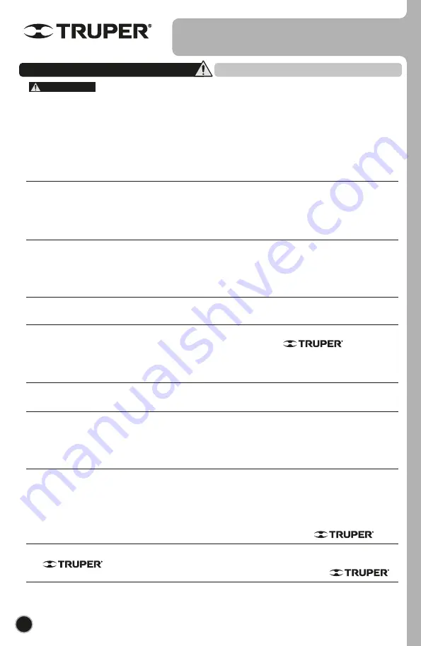 Truper TPN-886-2 Manual Download Page 6