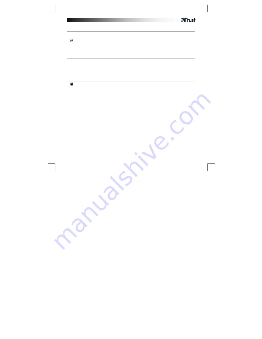 Trust 17530 User Manual Download Page 12