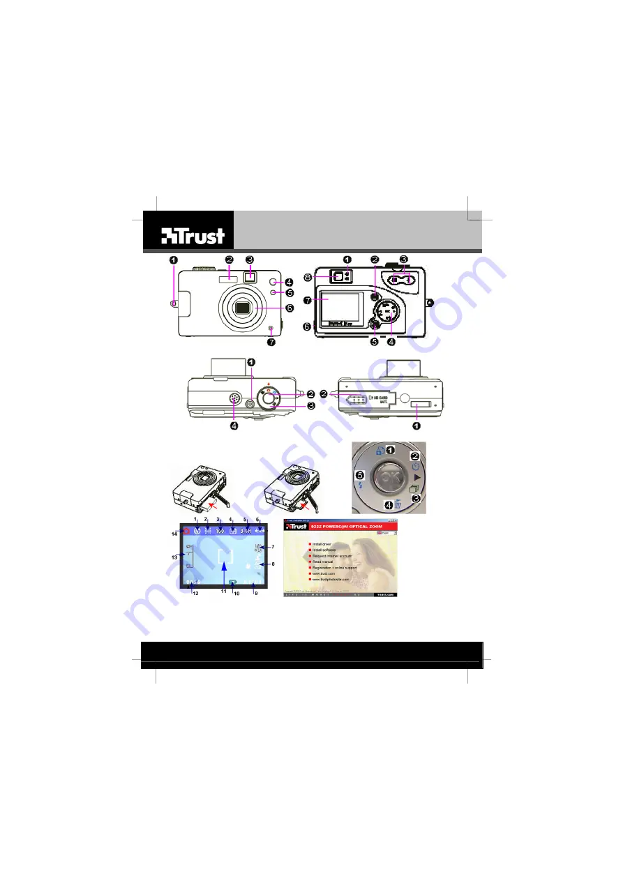 Trust POWERCAM 922Z Скачать руководство пользователя страница 3