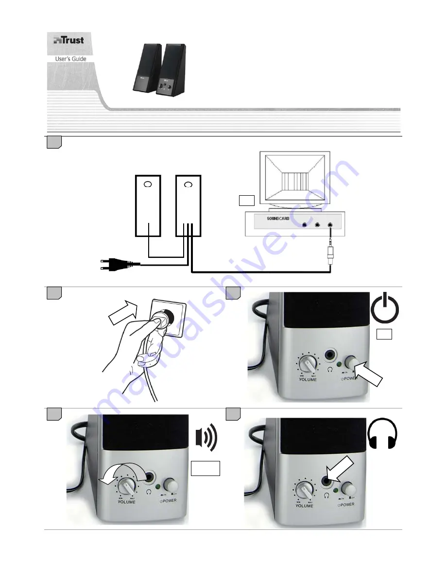 Trust SP-2370 User Manual Download Page 1