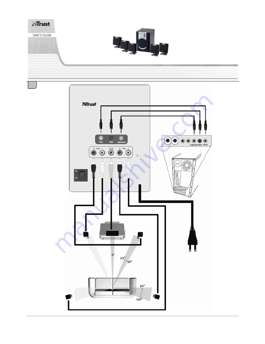 Trust SP-6210 Скачать руководство пользователя страница 1