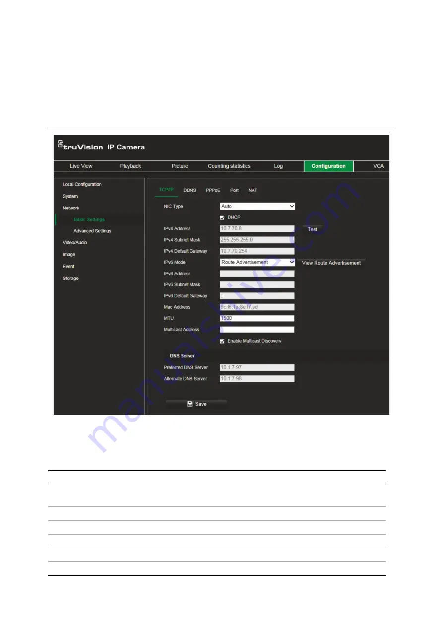 TruVision TVB-5412 Configuration Manual Download Page 34