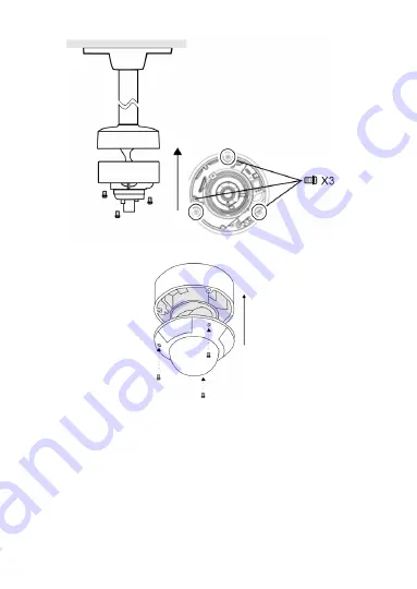 TruVision TVD-CB3 Cup Base Installation Instructions Manual Download Page 8