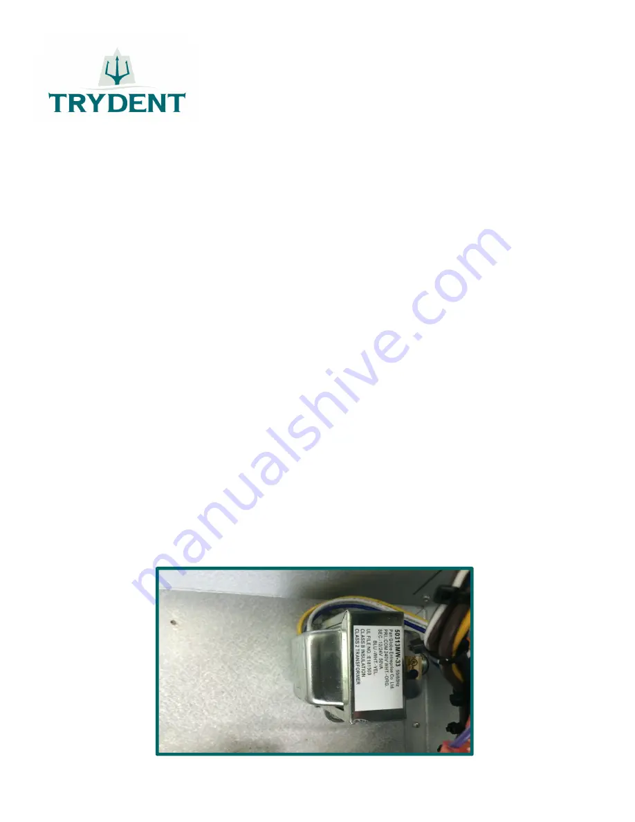 Trydent FC115 Technical And Service Manual Download Page 13