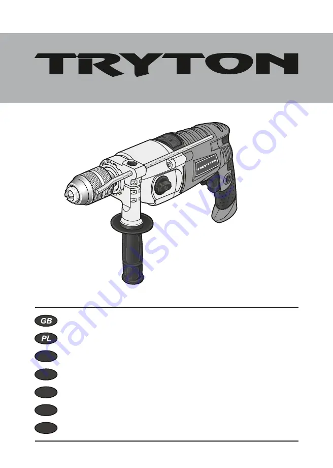 Tryton TDW1200K Operating Instruction Download Page 1