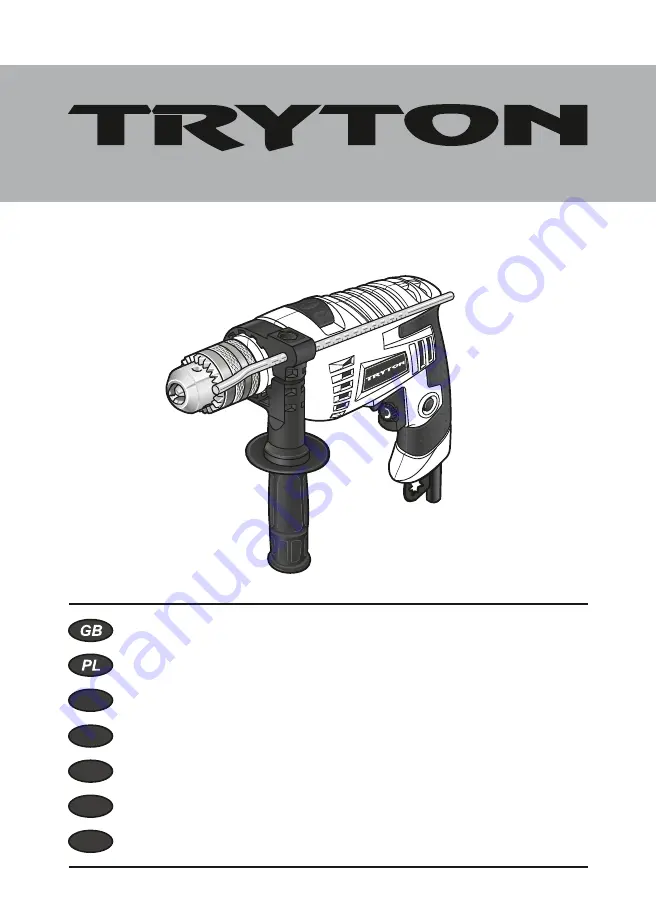 Tryton TDW550 Operating Instruction Download Page 1