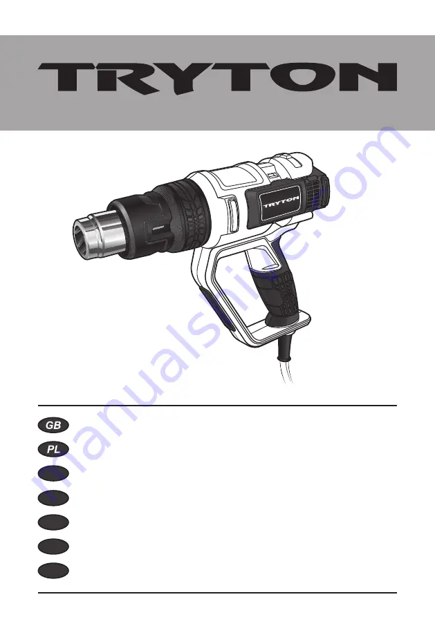 Tryton THL2000C Instruction Manual Download Page 1