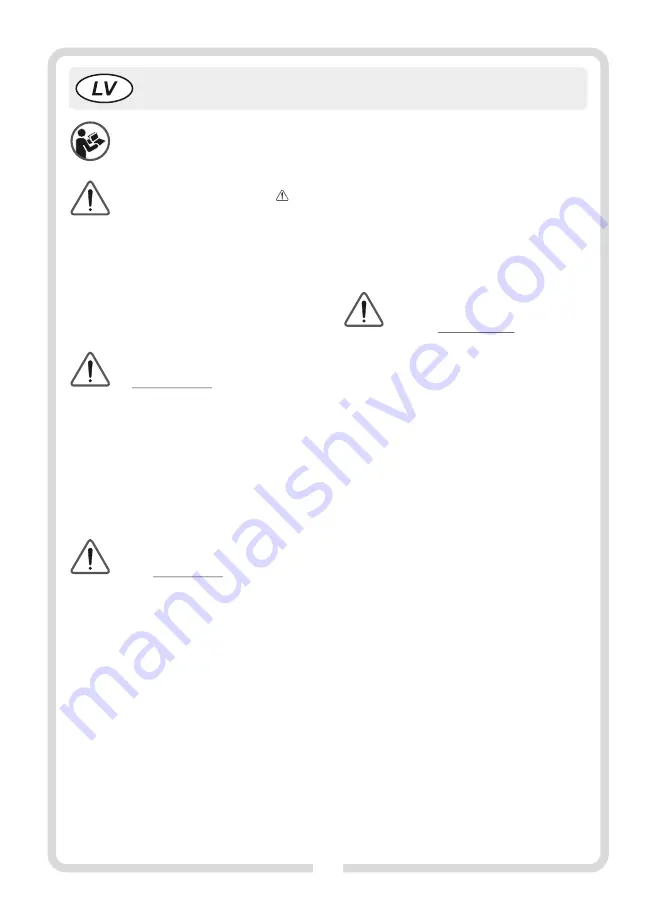 Tryton THP1600 Instruction Manual Download Page 31