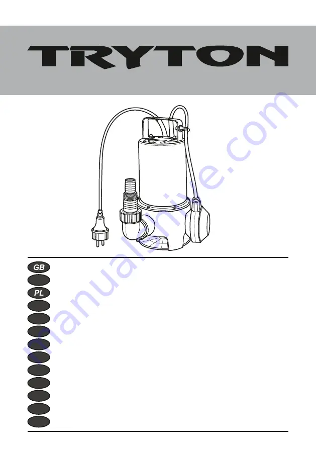 Tryton TPB1102 Скачать руководство пользователя страница 1