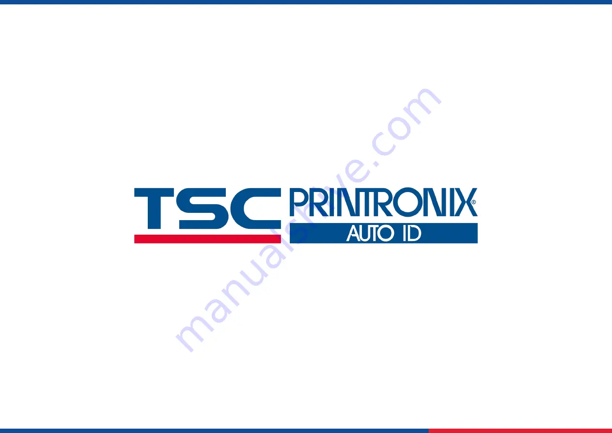 TSC PRINTRONIX TX210 Series User Manual Download Page 62