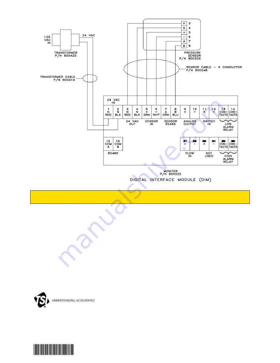 TSI Incorporated 8635 SUREFLOW Installation Instructions Manual Download Page 6