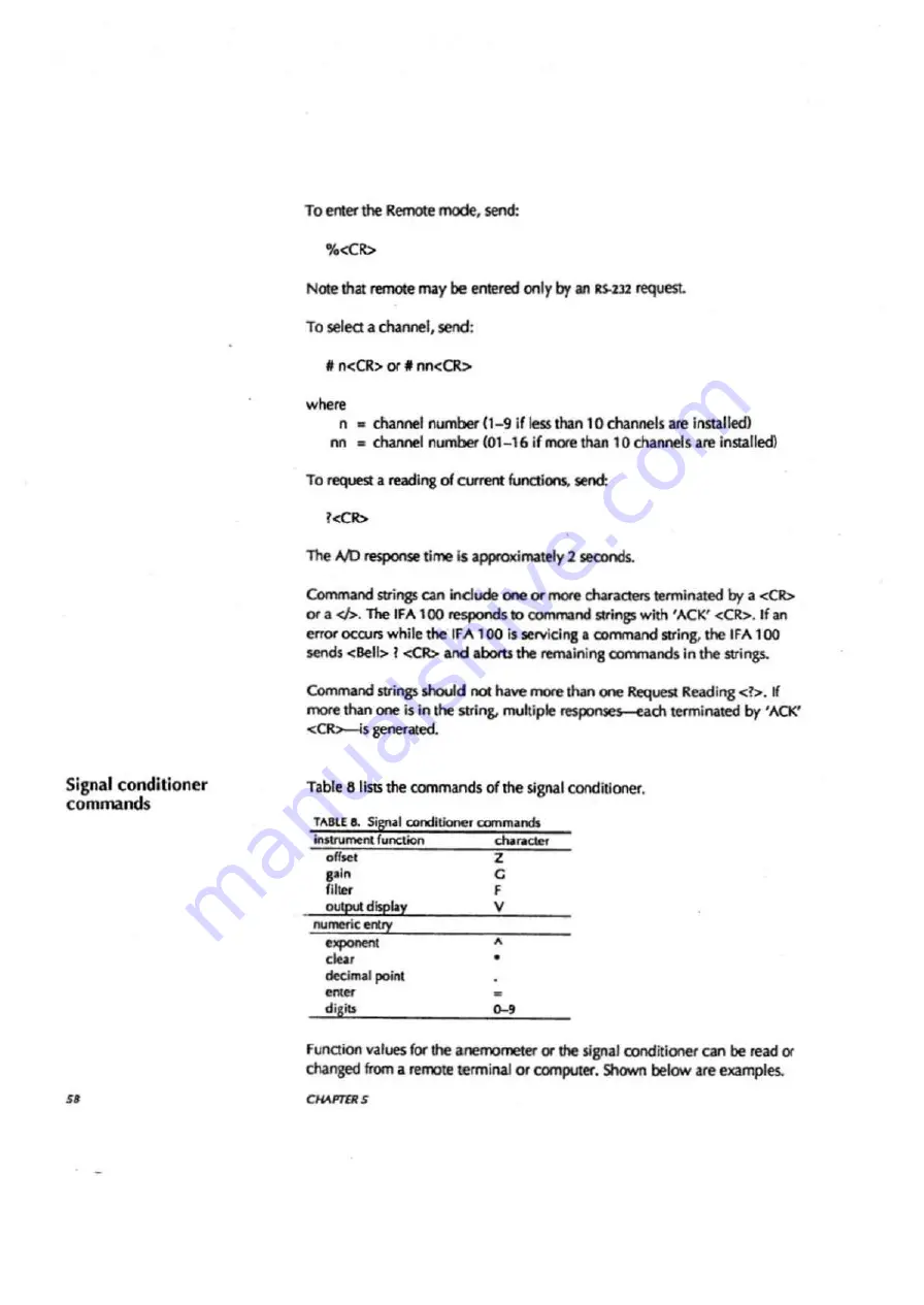 TSI Incorporated IFA 100 Manual Download Page 55