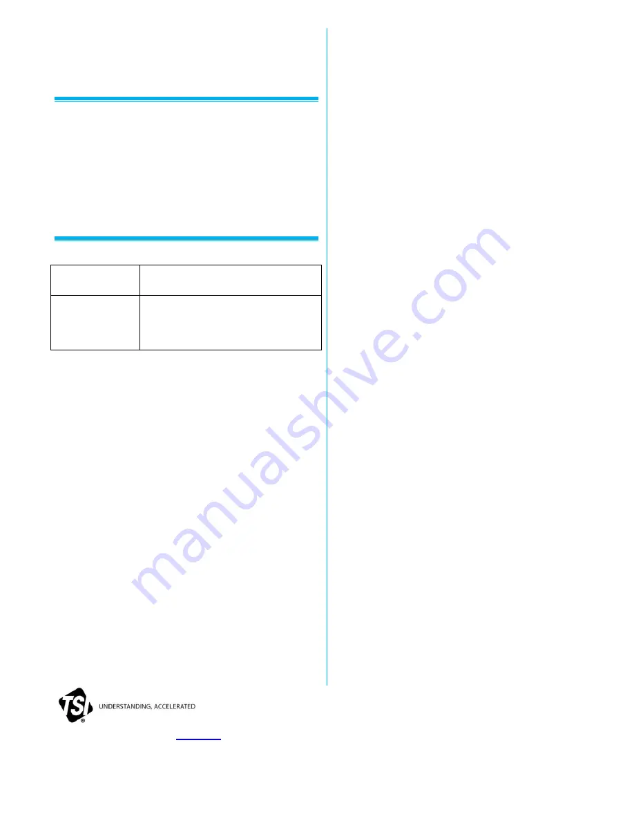 TSI Instruments 854033 Скачать руководство пользователя страница 4