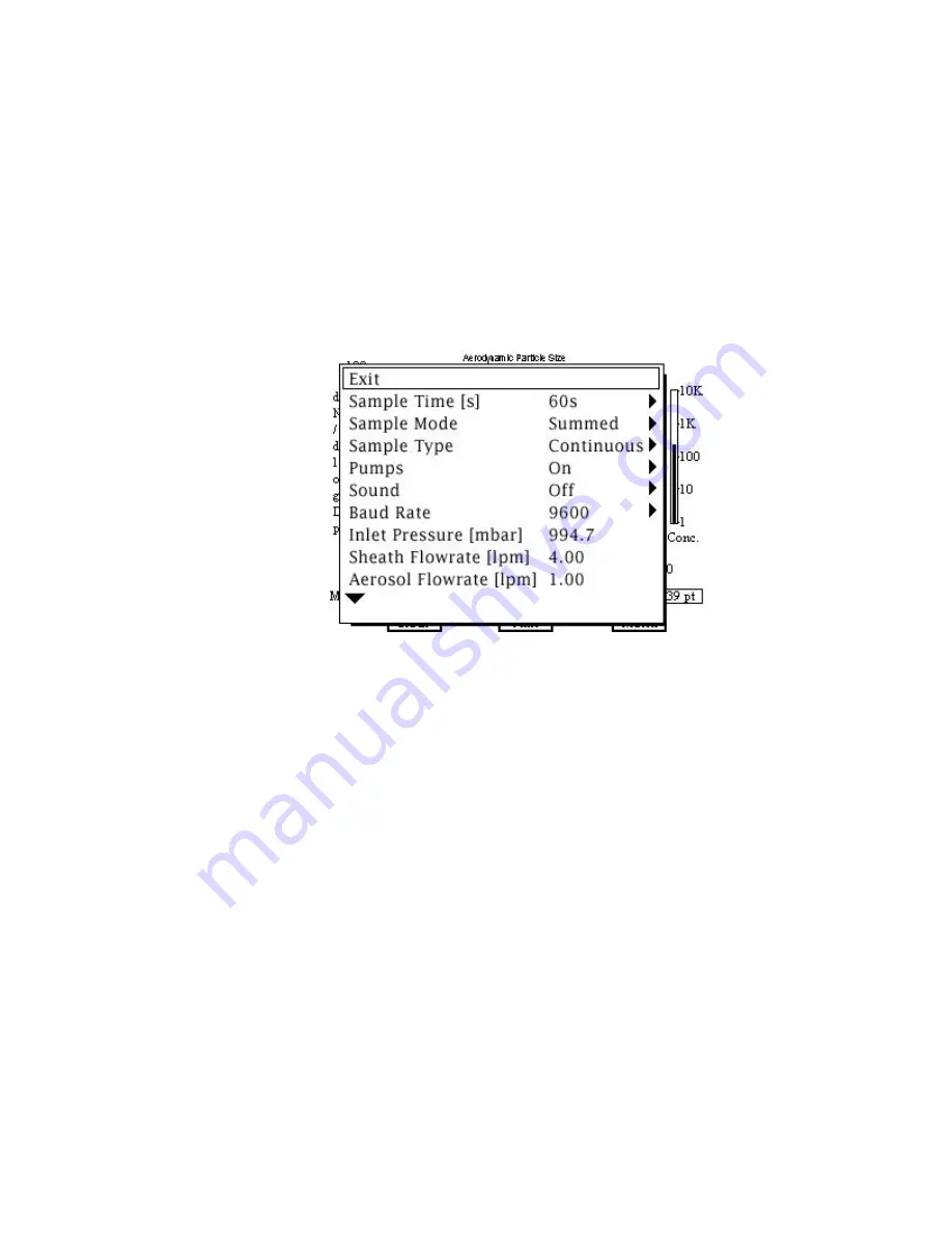 TSI Instruments SIZER 3321 User Manual Download Page 38