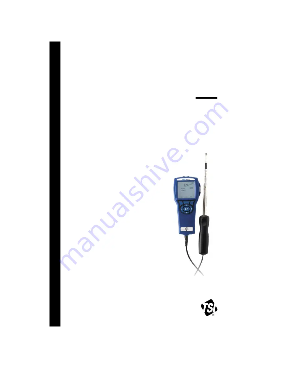 TSI Instruments VELOCICALC 9565 Series Operation And Service Manual Download Page 1