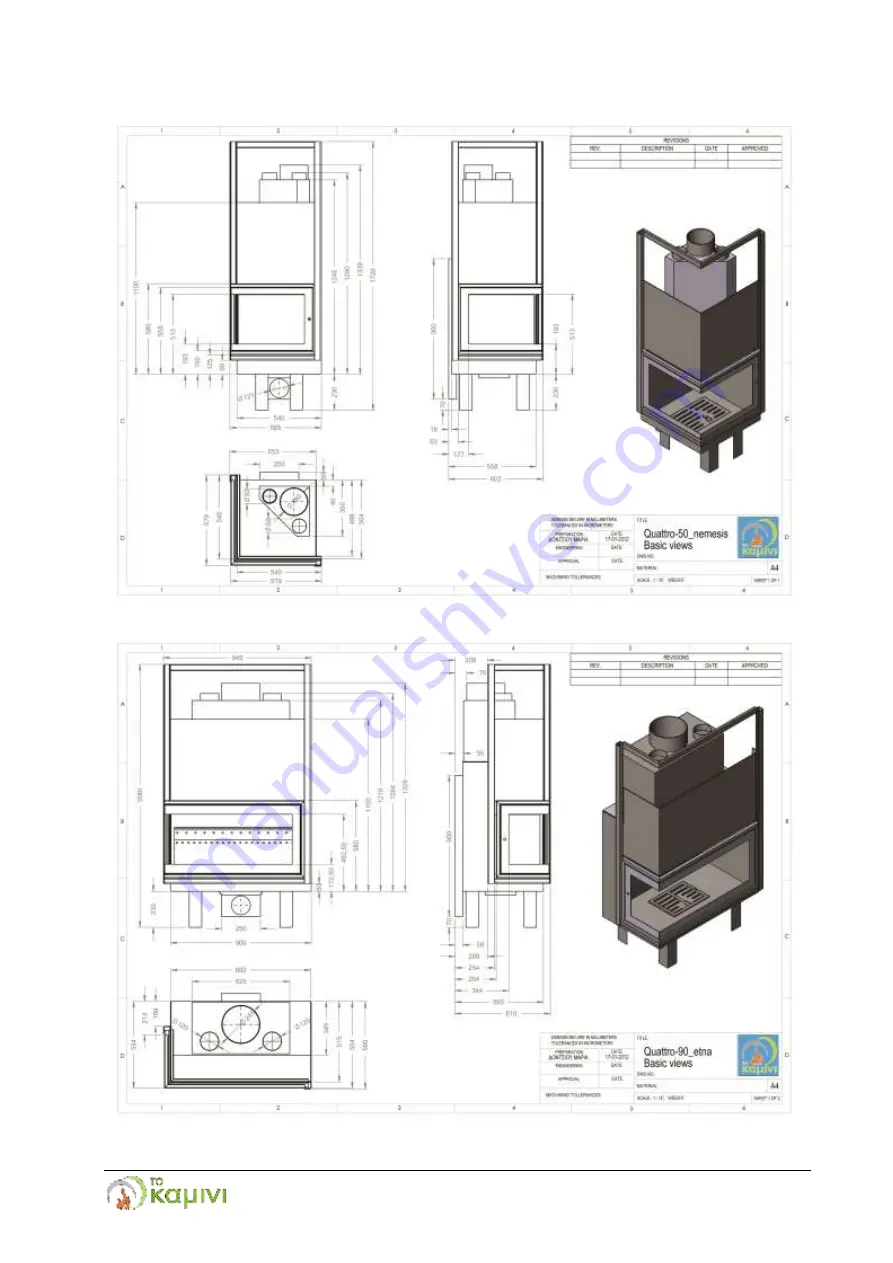 TSIAKMAKIS BROS arctica User Manual, Installation & Operation Download Page 43