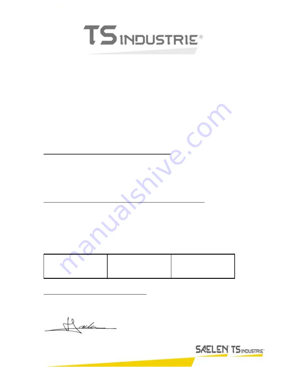 TSindustrie GS/PREMIUM22P Technical Manual Download Page 55