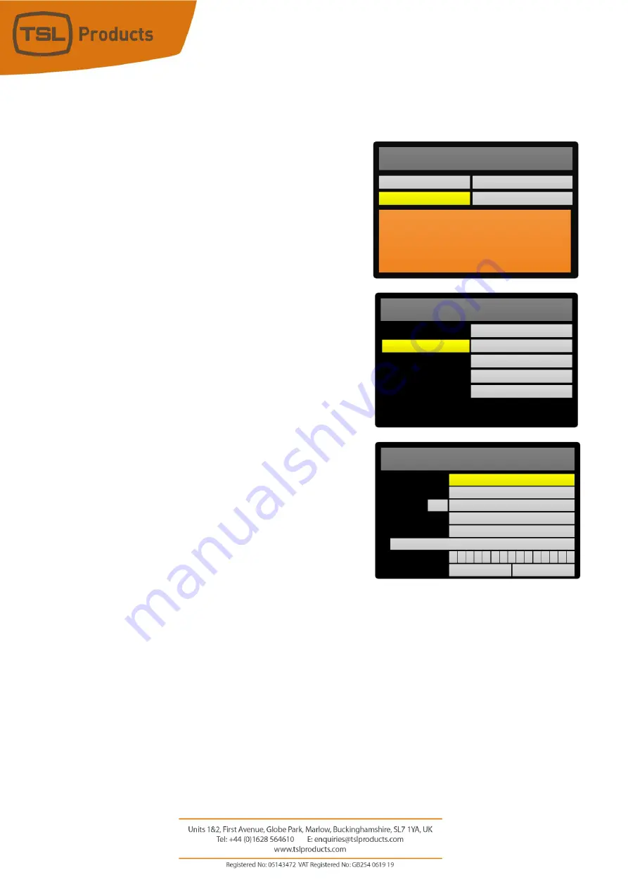 TSL PAM1-IP-3G Quick Start Manual Download Page 25