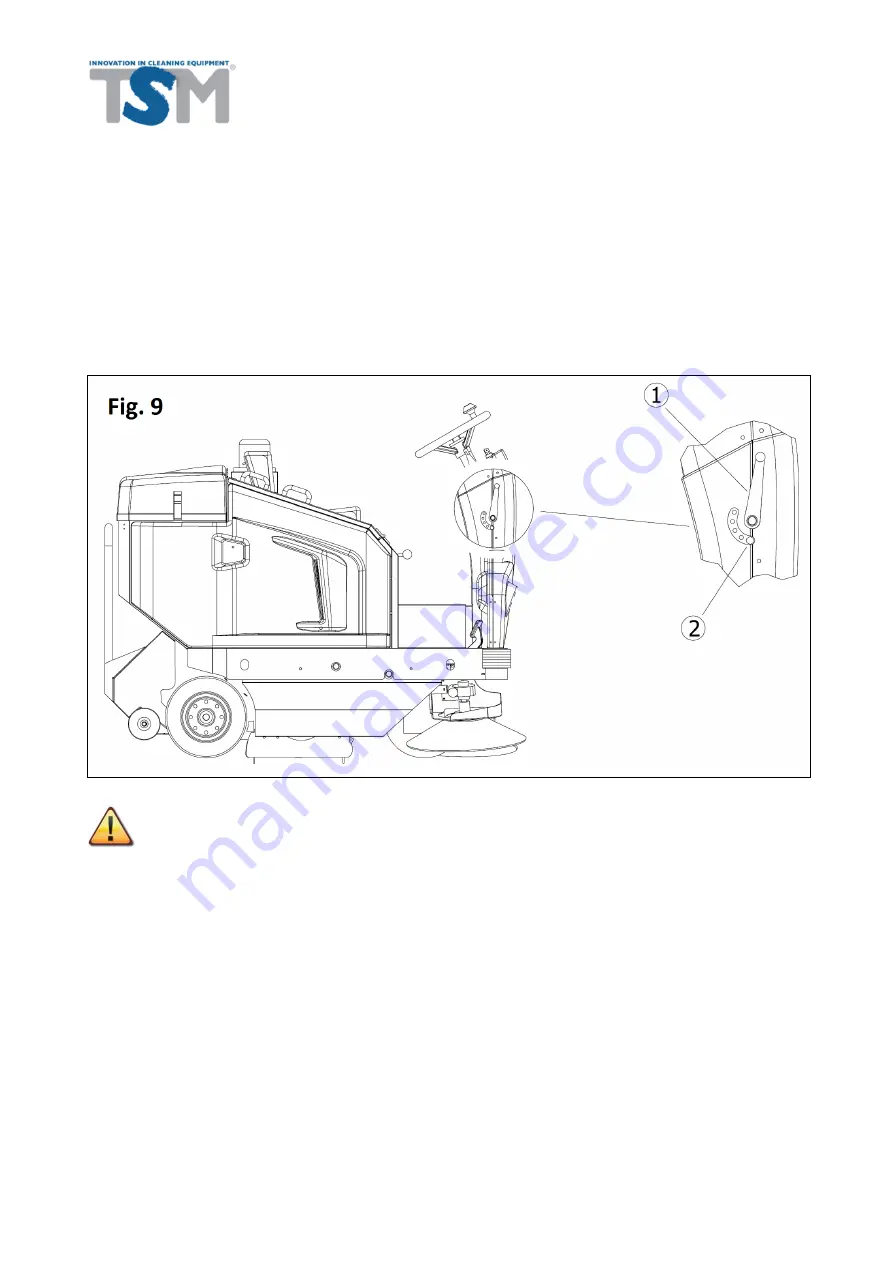 TSM DURASWEEP 130B Operating Manual Download Page 12