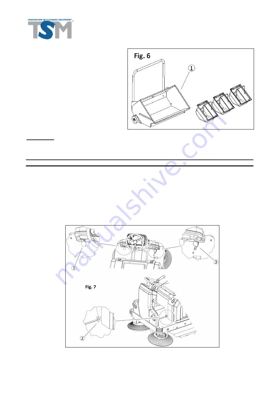 TSM DURASWEEP 130B Operating Manual Download Page 69