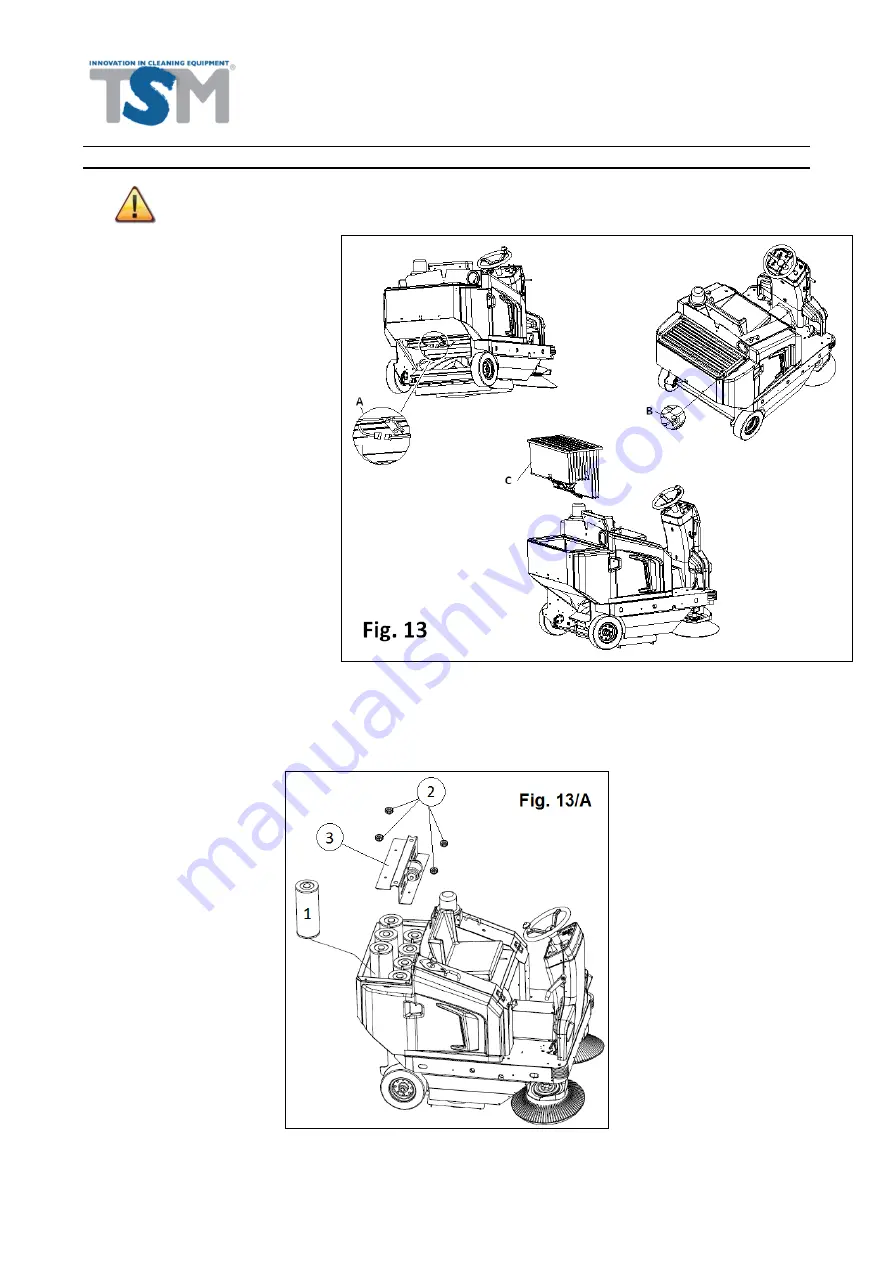 TSM DURASWEEP 130B Operating Manual Download Page 79