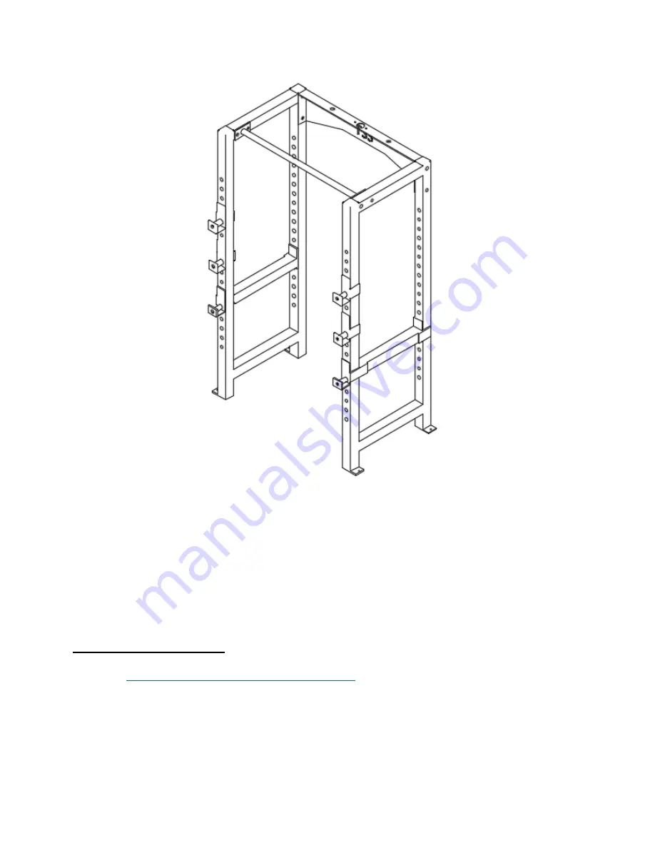 TSS Basic 2.5x2.5 Power Rack Скачать руководство пользователя страница 8