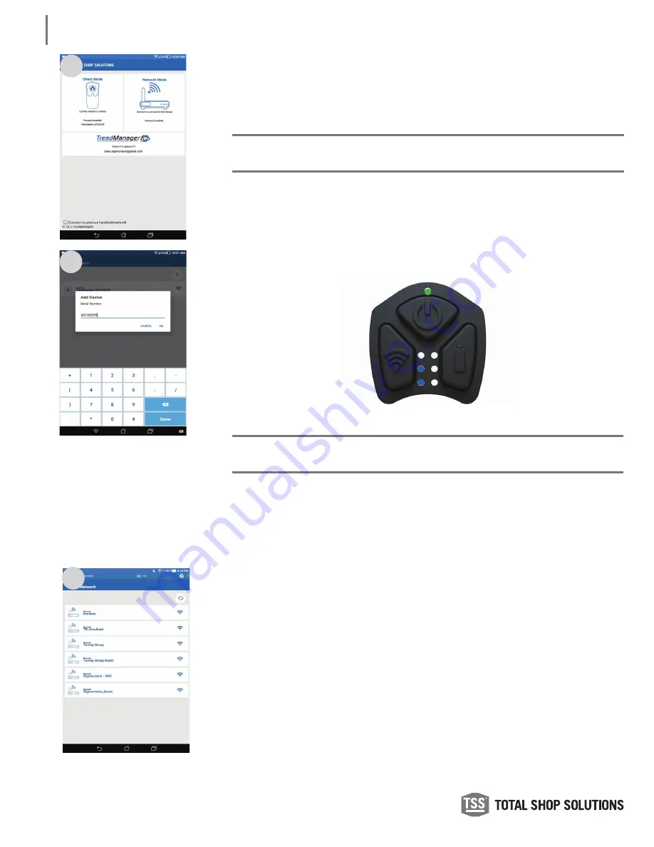 TSS TREADREADER Product Manual Download Page 13