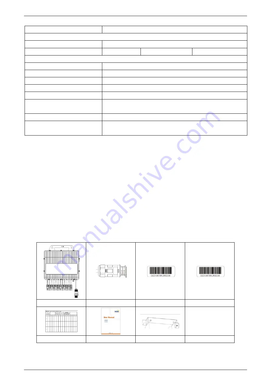 TSUNESS TSUN TSOL-MP2250 User Manual Download Page 8