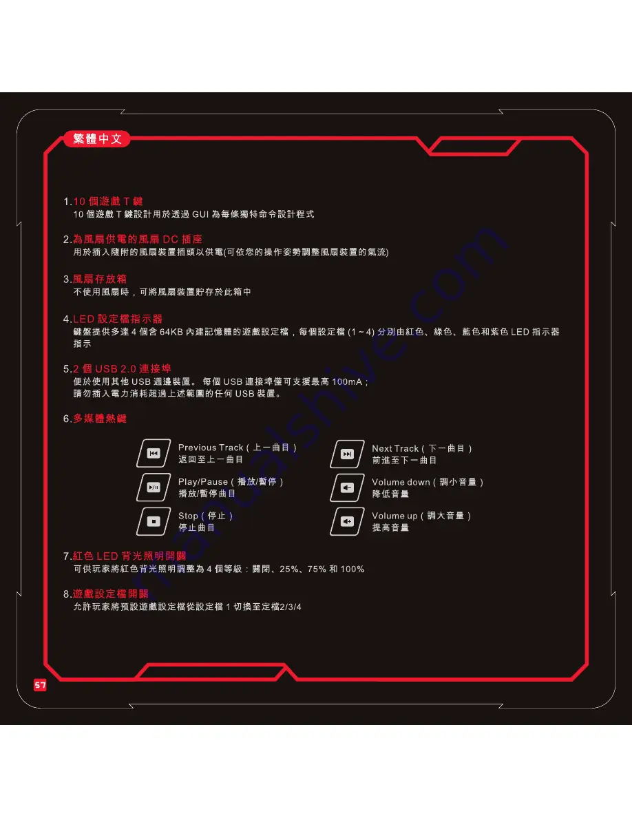 Ttesports Challenger Pro User Manual Download Page 60