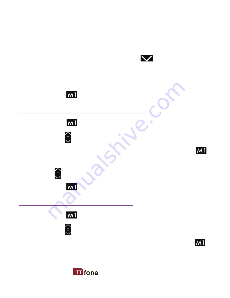 ttfone TT31 Venus 2 Instruction Manual Download Page 21