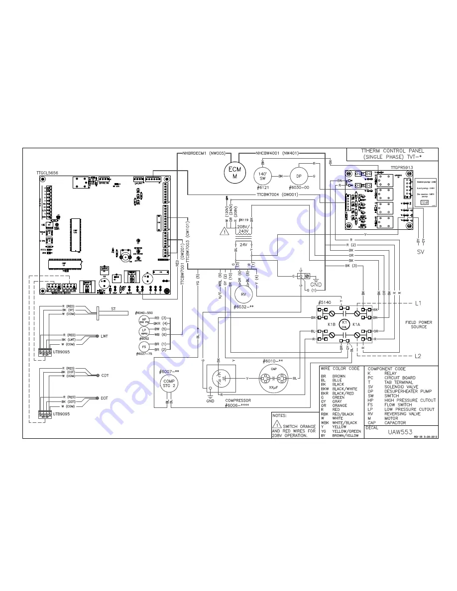 TTHERM GEO TVA series Скачать руководство пользователя страница 52