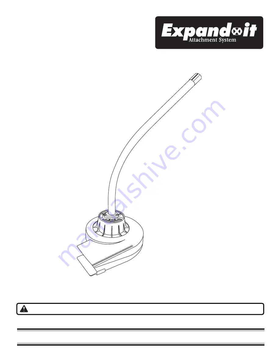 TTI Expand-it UT15519B Operator'S Manual Download Page 1