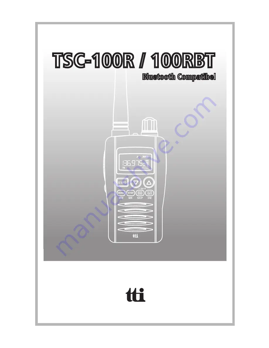 TTI TSC-100R Скачать руководство пользователя страница 43