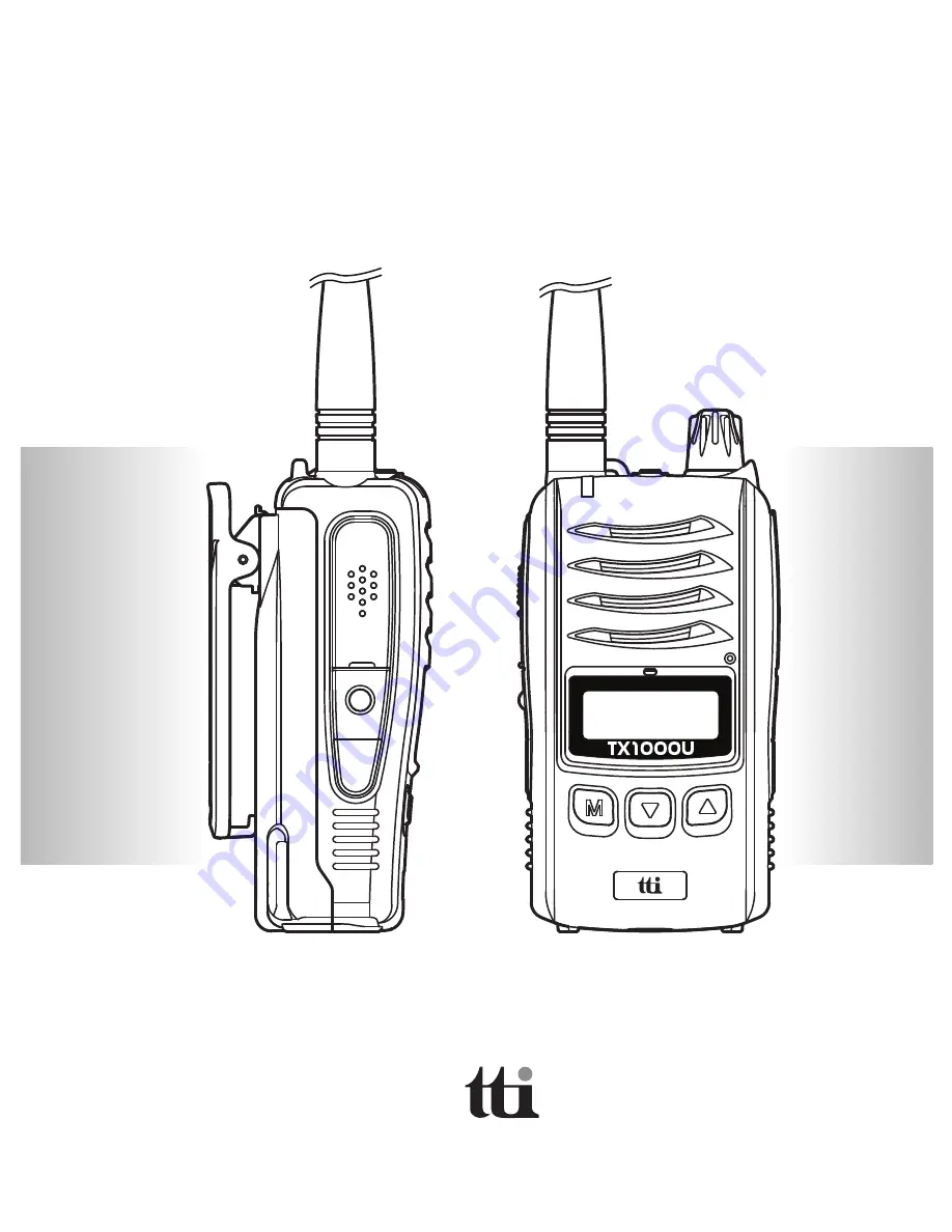 TTikorea TX1000U Instruction Manual Download Page 1