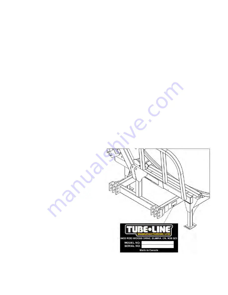 Tube-Line BF5000S Operator'S Manual Download Page 2