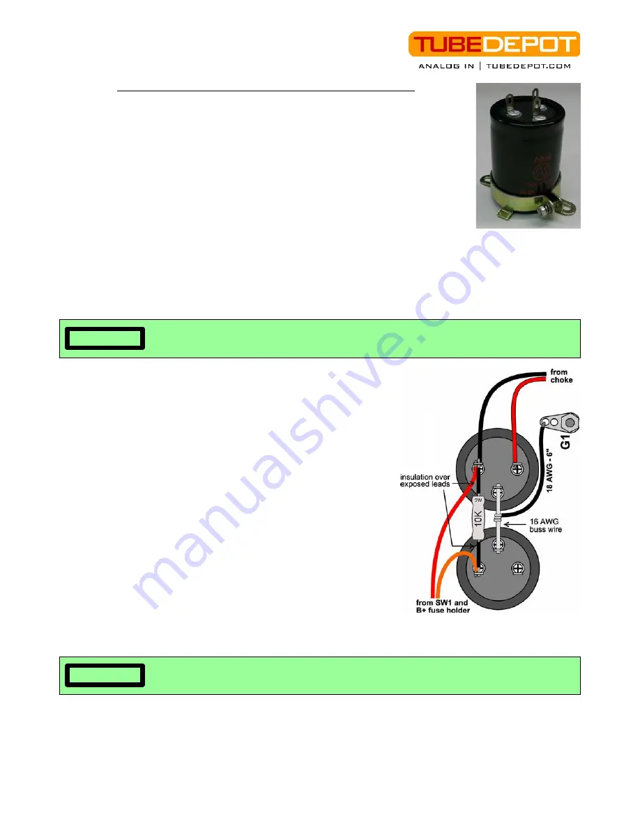 TubeDepot JTM45+ Скачать руководство пользователя страница 22