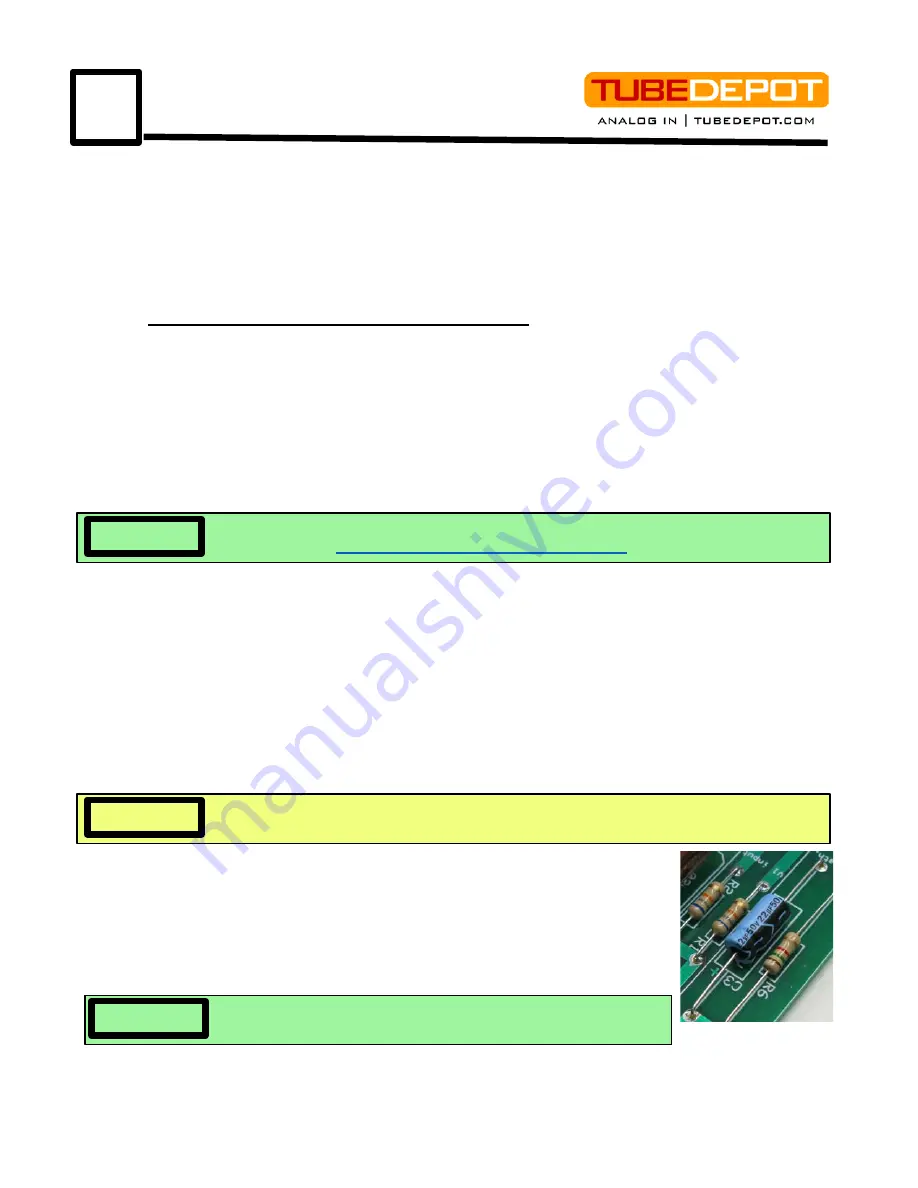 TubeDepot Tweed 5F1 Скачать руководство пользователя страница 12