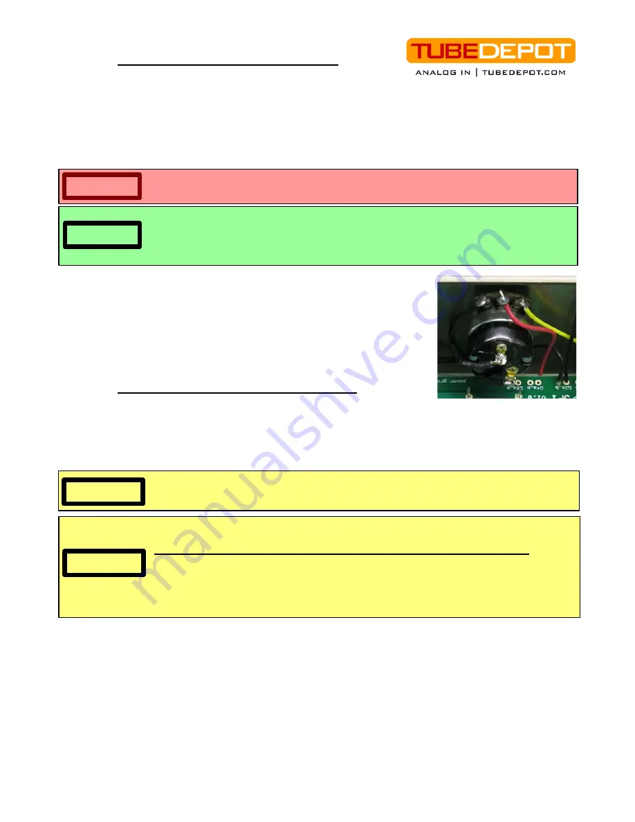 TubeDepot Tweed 5F1 Assembly Manual Download Page 19