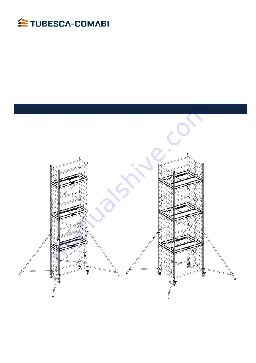 TUBESCA-COMABI NEOLIUM LINE 200 Assembly And Operating Manual Download Page 91